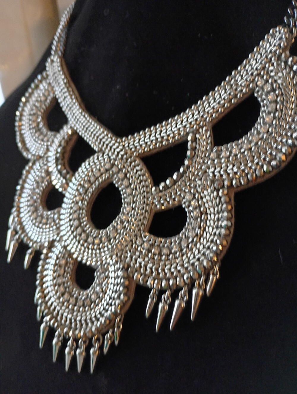 Fabulous Signed Stella And Dot "Tallulah" Statement Necklace